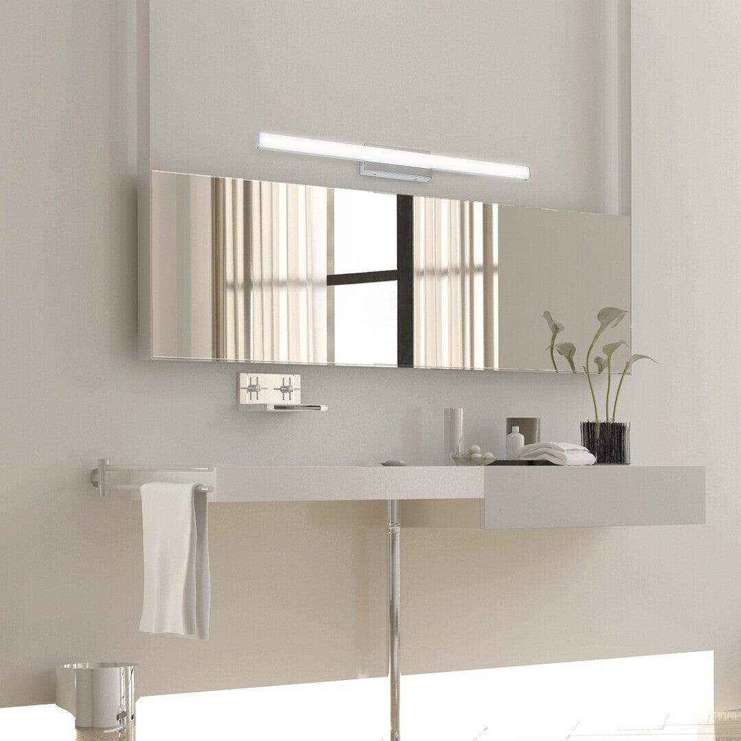 Bastian RABALUX Lighting – LED chrome bathroom lighting with IP44