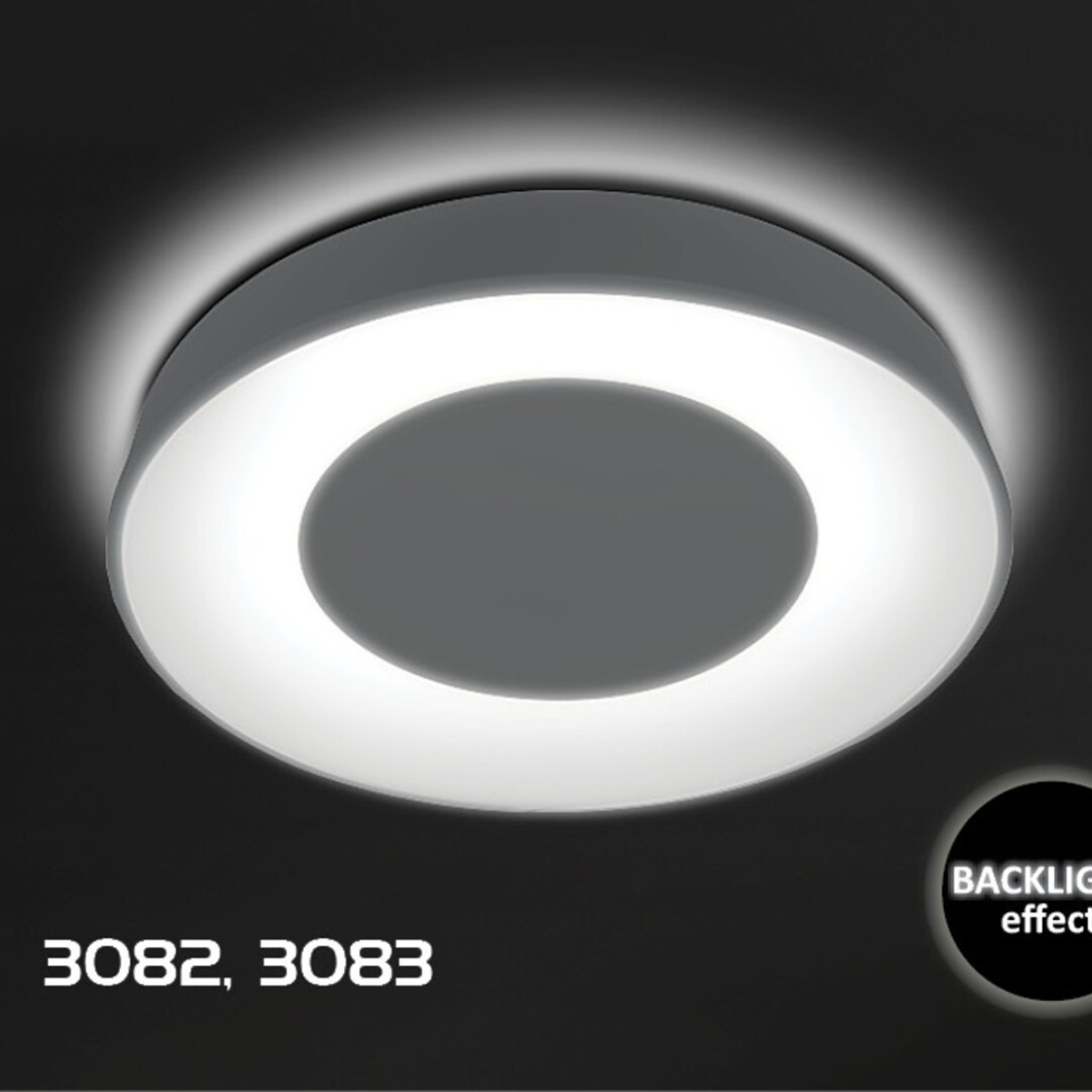 Ceilo – модерен LED плафон с дистанционно управление, регулируема цветна температура, 38W