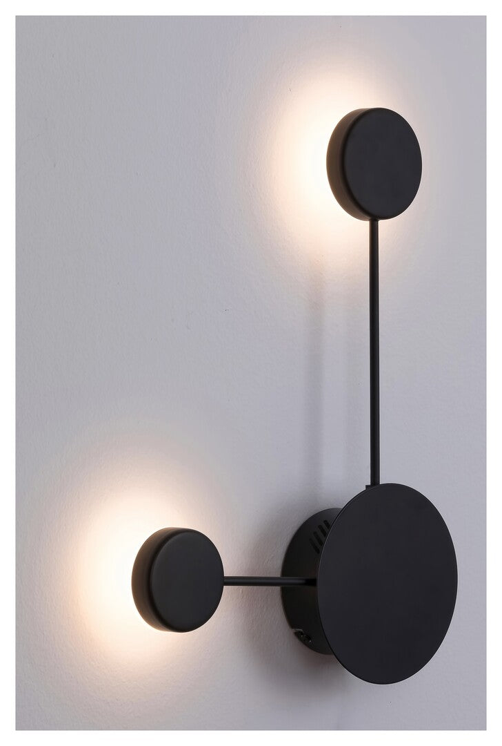 Amadeo RABALUX wall lamp – LED 7W, black, minimalist style
