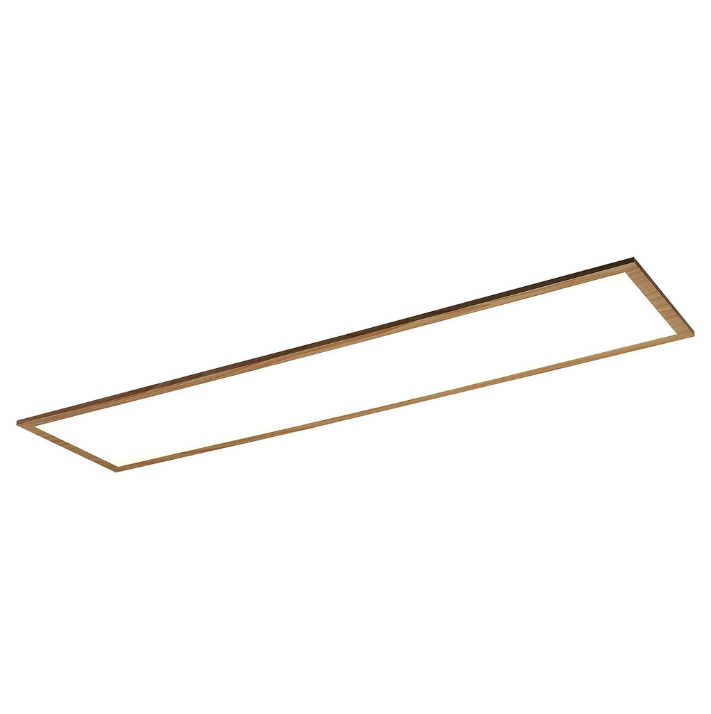 Ceiling lamp Almond RABALUX – LED 40W, beech and white, modern style