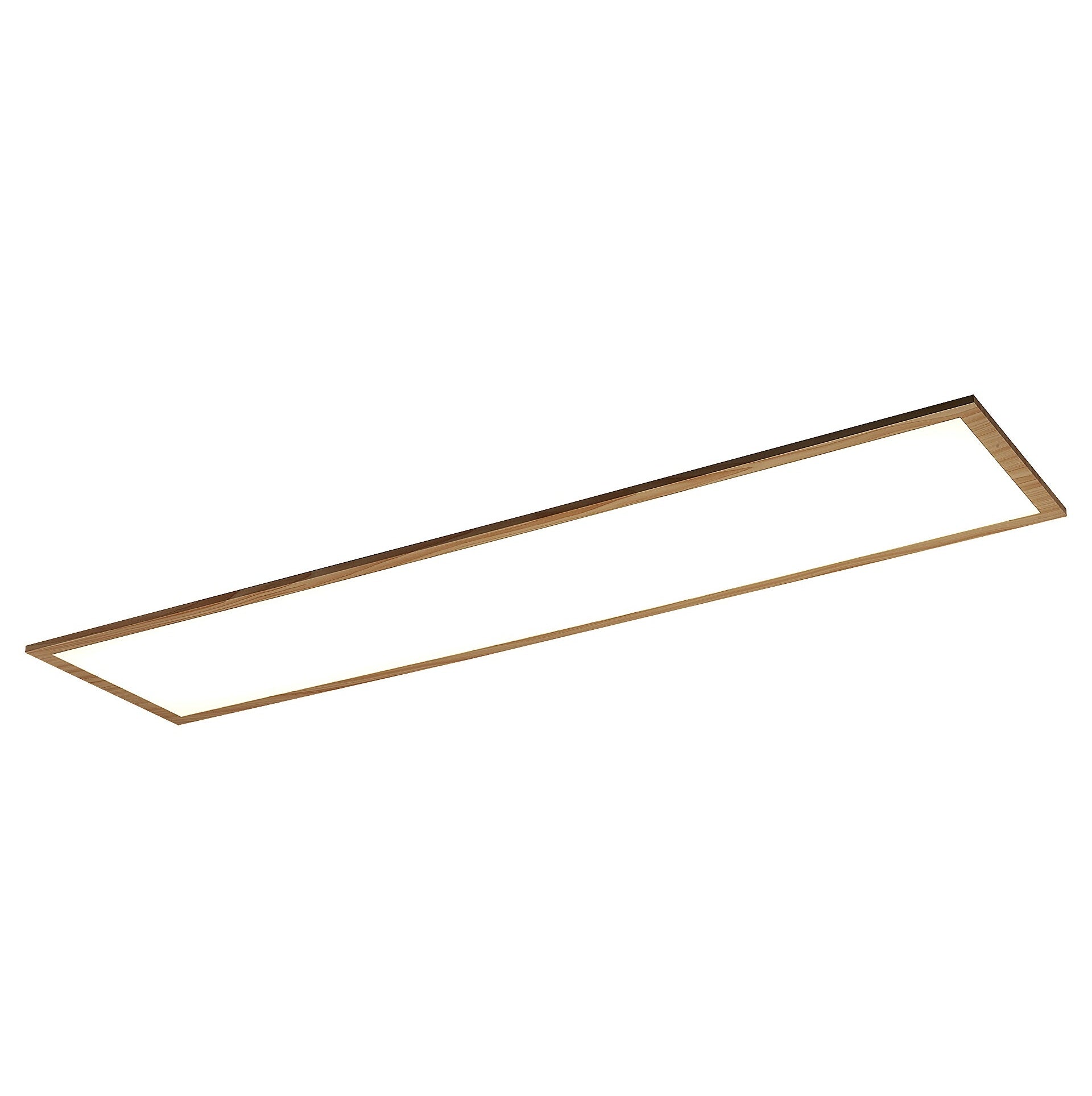 Ceiling lamp Almond RABALUX – LED 40W, beech and white, modern style