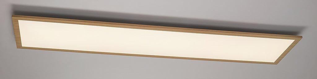 Ceiling lamp Almond RABALUX – LED 40W, beech and white, modern style