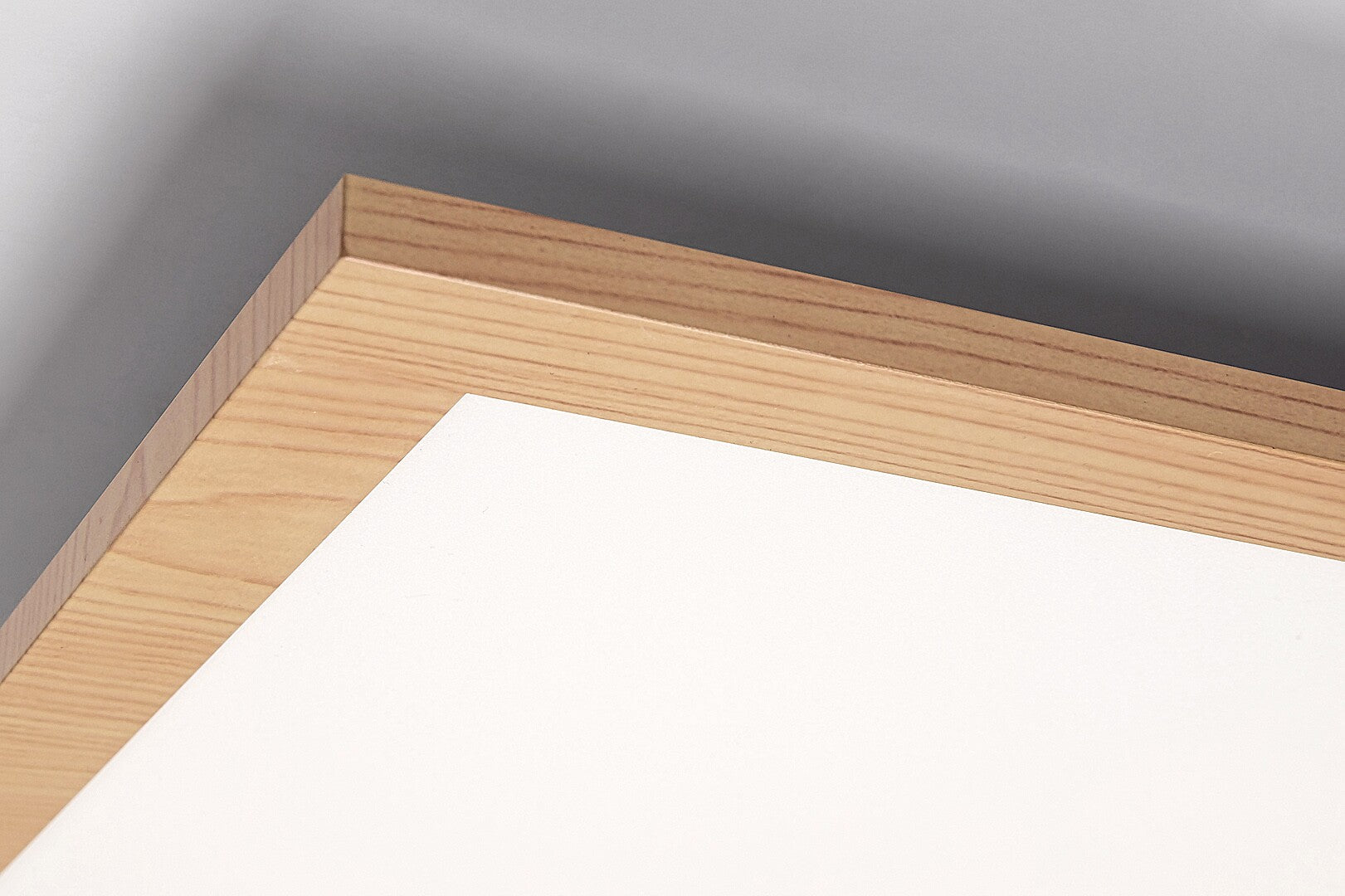 Ceiling lamp Almond RABALUX – LED 40W, beech and white, modern style