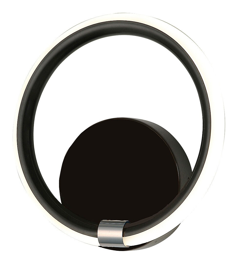 Willow – wall lamp, matte black, modern style