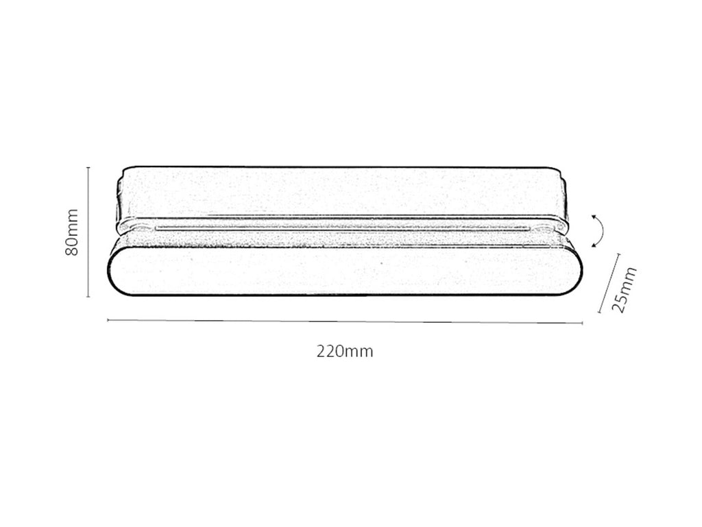 LiTrack Line13W RABALUX – LED linear module for track system, 12W, warm light