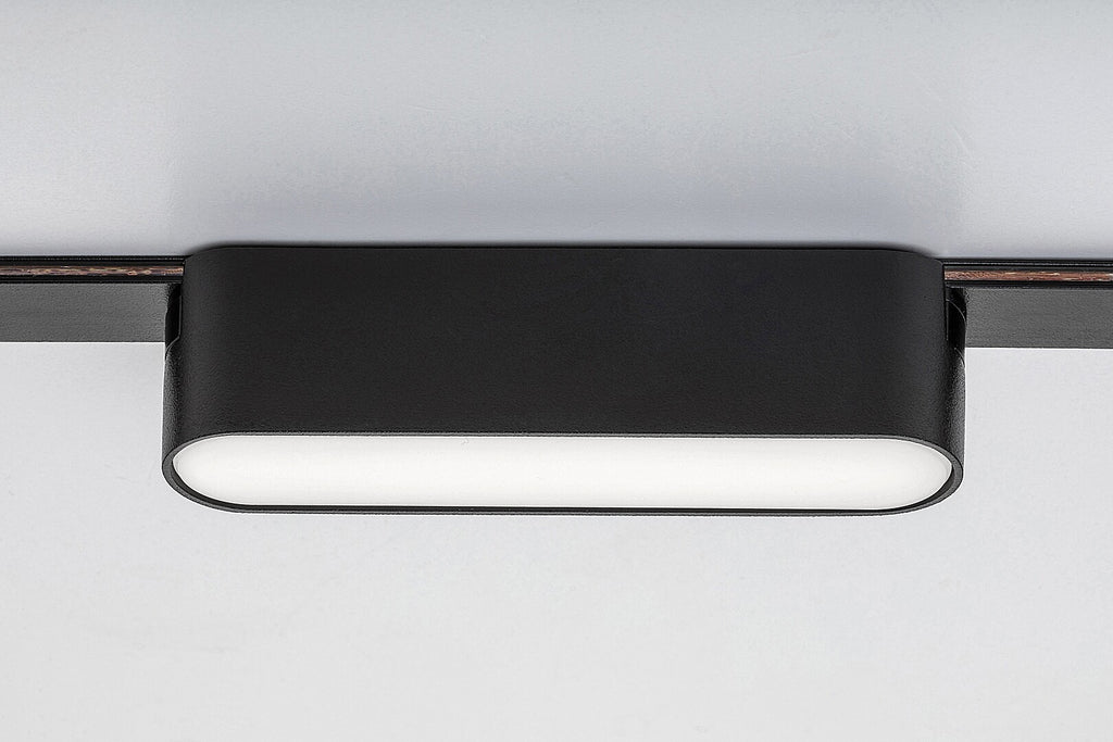 Linear module LiTrack Line02N – RABALUX, black, 6W, natural light
