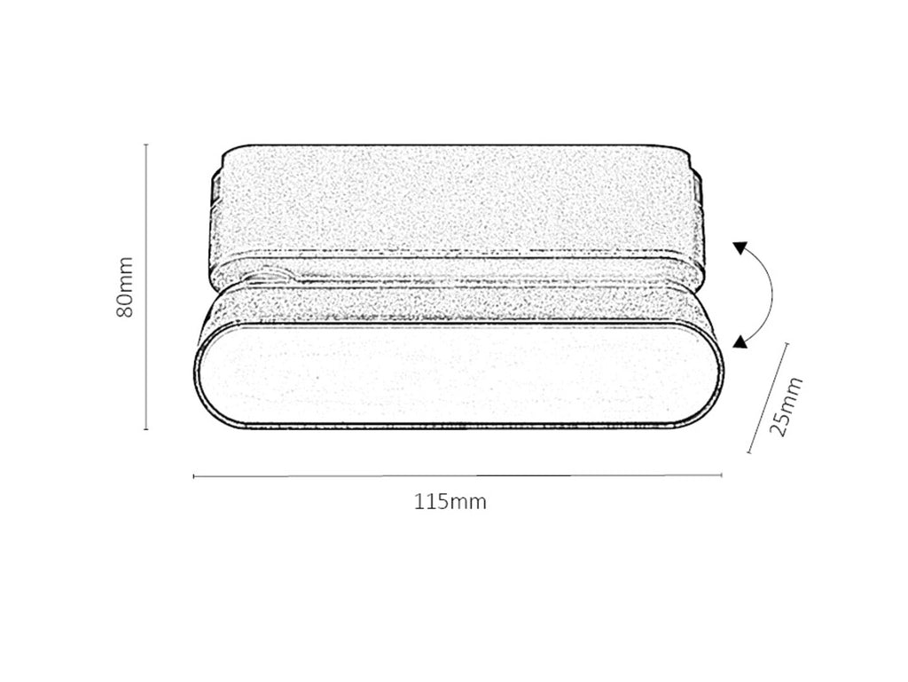 Lighting fixture LiTrack Line11N – RABALUX, 6W, neutral light, for track system