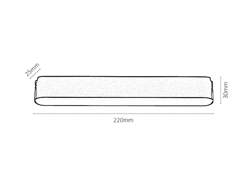 Linear module LiTrack Line06V – RABALUX, 7W, adjustable light, Wi-Fi, 2700K–5500K