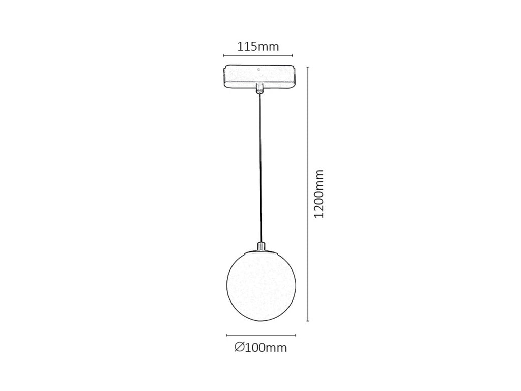 LiTrack Pend.03V RABALUX – pendant track light, 5W, adjustable light