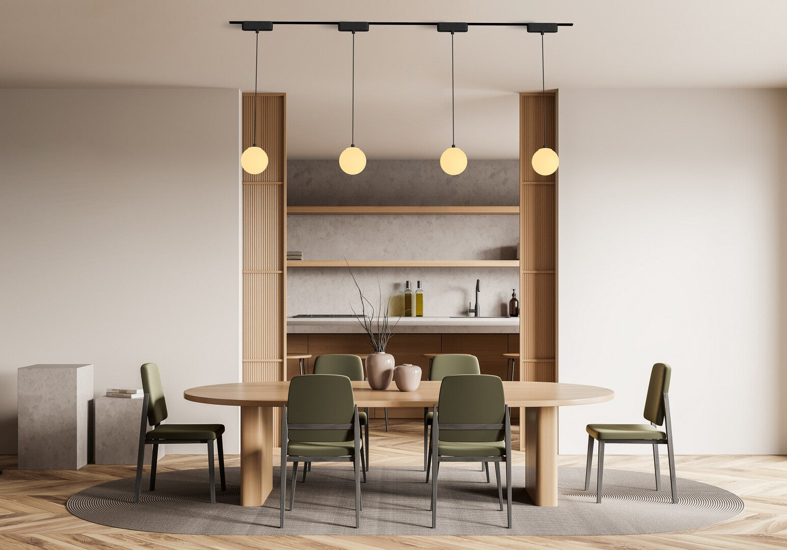 LiTrack Pend.03V RABALUX – pendant track light, 5W, adjustable light