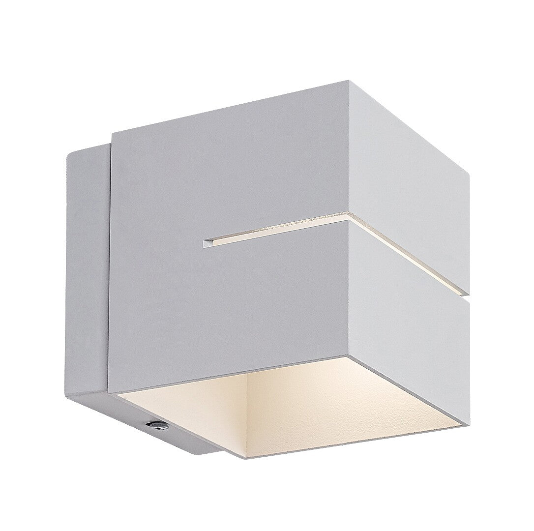 Kaunas RABALUX wall lamp – G9, matte white metal, minimalist style