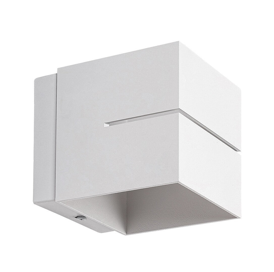 Kaunas RABALUX wall lamp – G9, matte white metal, minimalist style