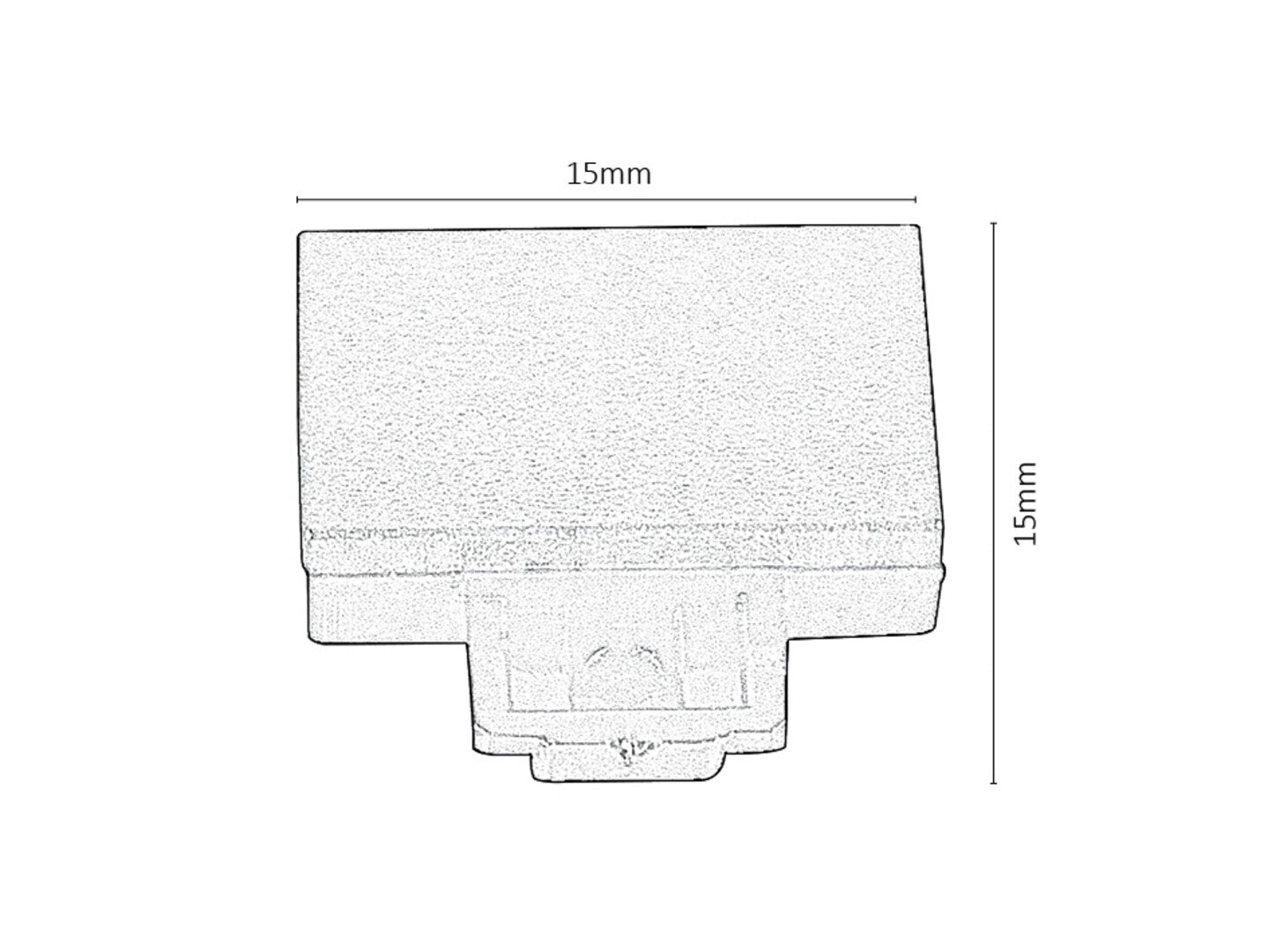 LiTrack End – end cap for RABALUX magnetic track