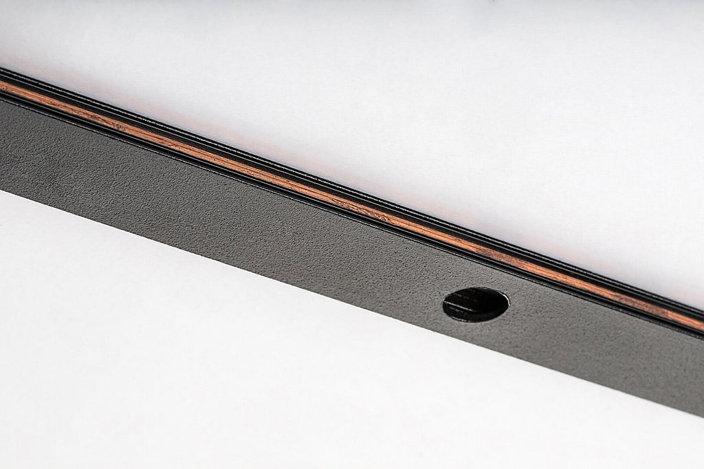 Black aluminum rail 1m LiTrack Rail – for RABALUX rail system