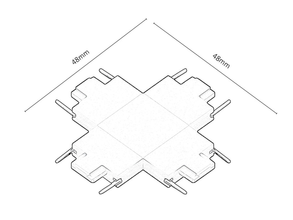 LiTrack Connect+ connector – RABALUX, black