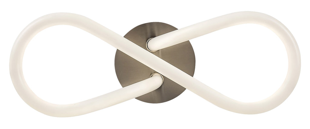 Ceiling lamp Irelia RABALUX – attenuated chrome, LED 23W, 4000K