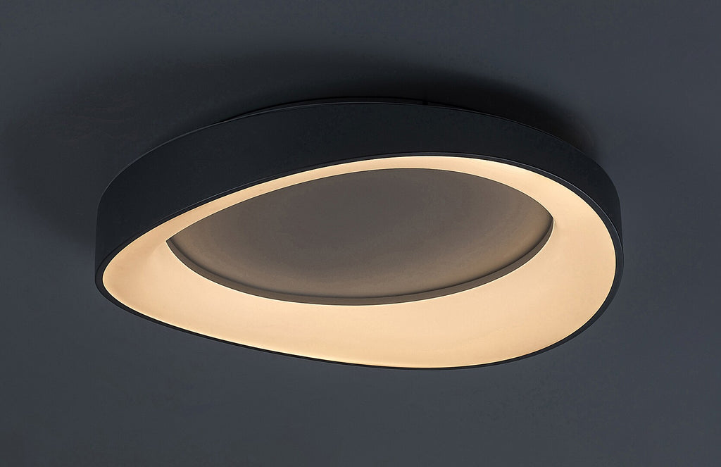 Iliana RABALUX – Modern ceiling lamp LED 38W, silver, 3000K