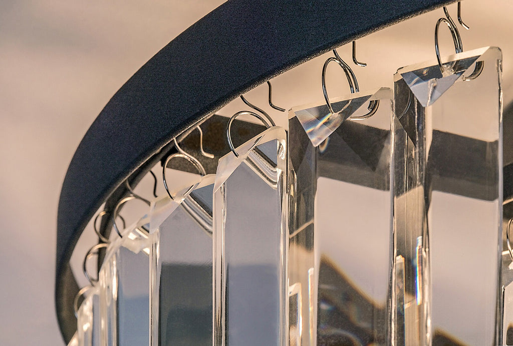 Eloisa – RABALUX ceiling lamp with 3 glass lampshades