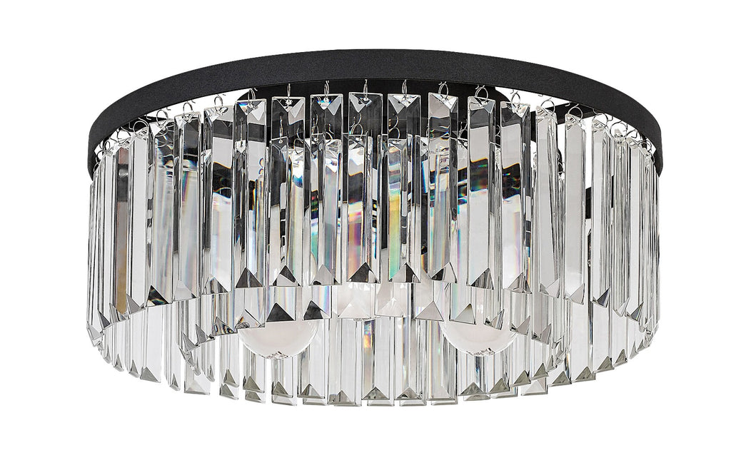 Eloisa – RABALUX ceiling lamp with 3 glass lampshades