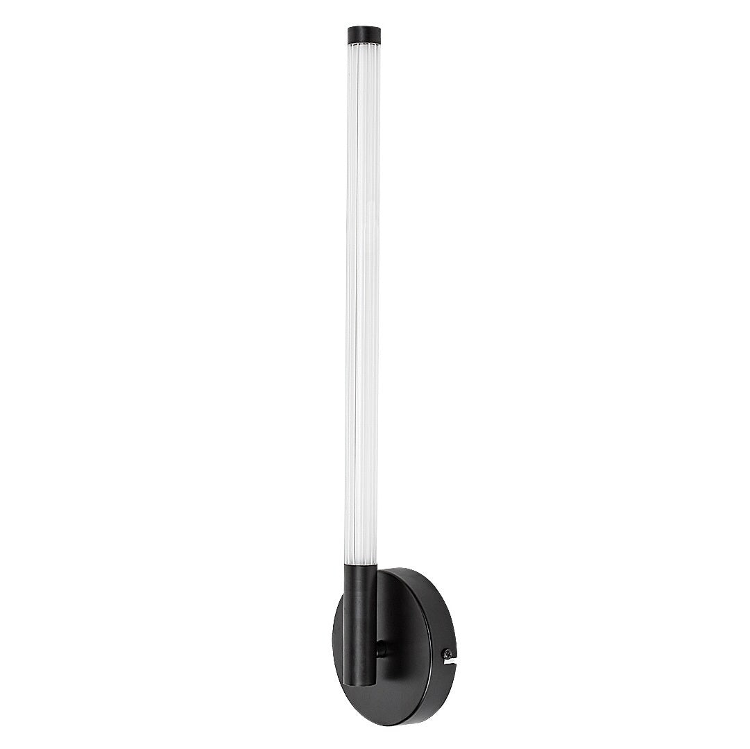 Nivaro – LED wall light 6W, black, minimalist | RABALUX
