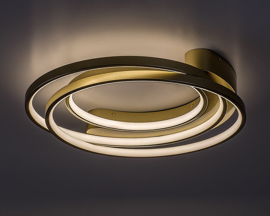 Modern ceiling lamp Holize RABALUX – gold, LED 50W, 4000K