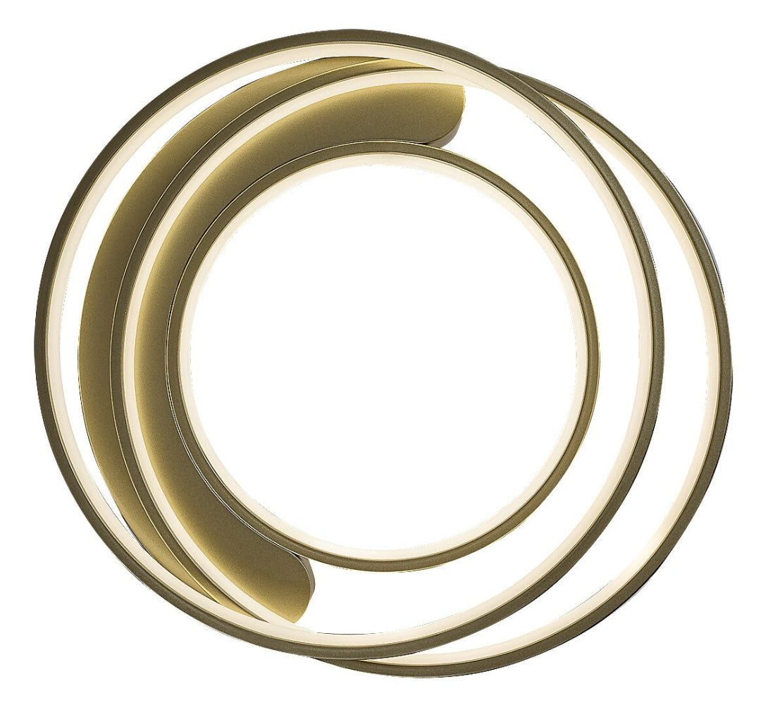 Modern ceiling lamp Holize RABALUX – gold, LED 50W, 4000K