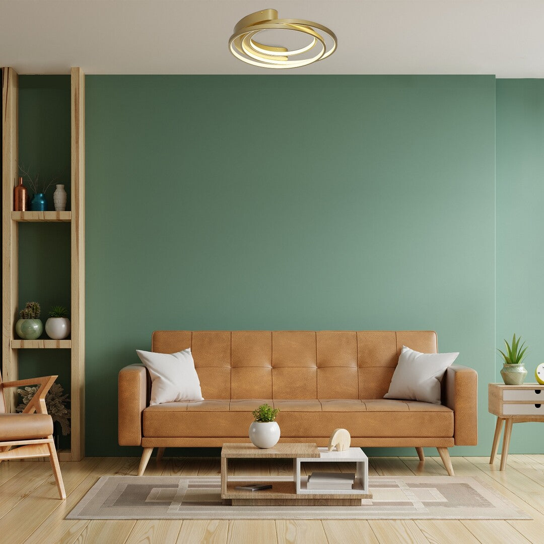 Modern ceiling lamp Holize RABALUX – gold, LED 50W, 4000K