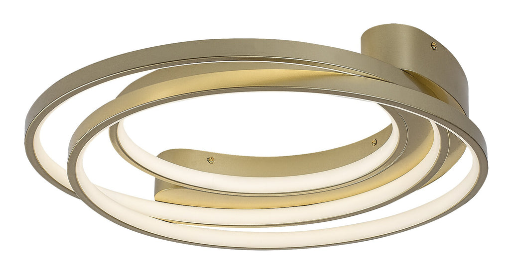Modern ceiling lamp Holize RABALUX – gold, LED 50W, 4000K