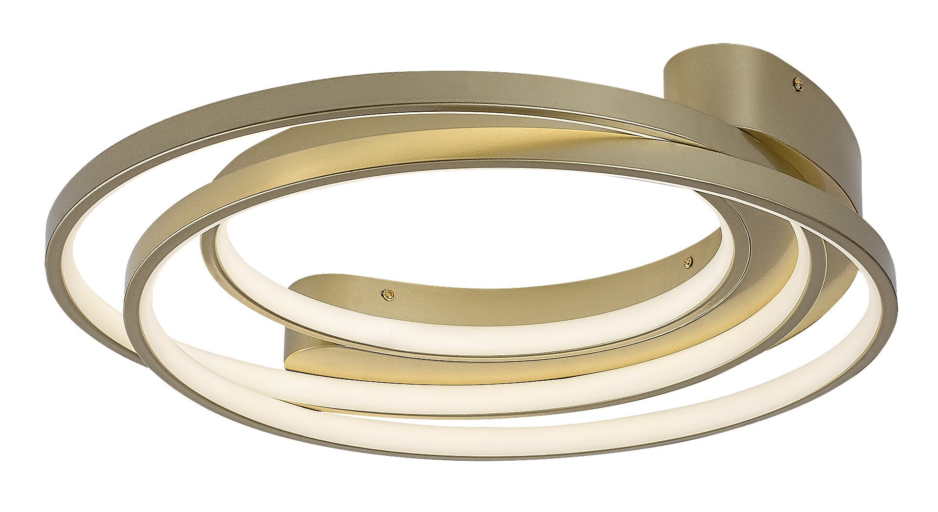 Modern ceiling lamp Holize RABALUX – gold, LED 50W, 4000K