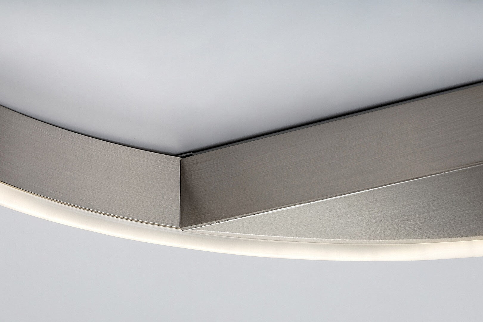 THRAC | LED ceiling light Ø40 cm – silver, 20W, modern style
