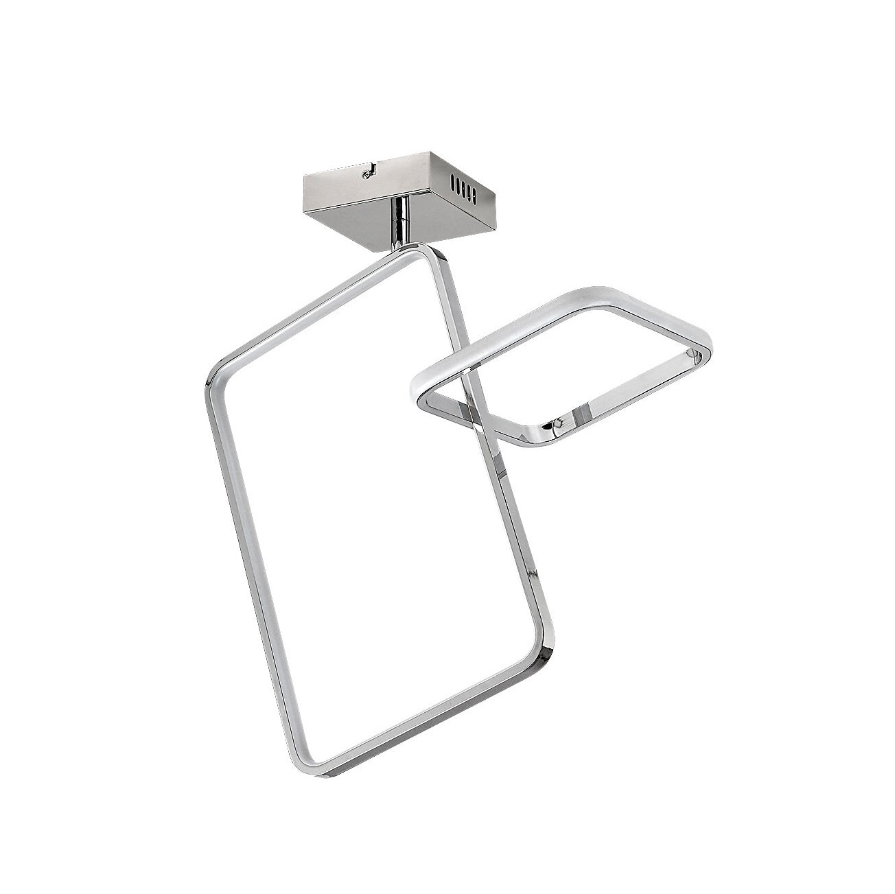Malwen – LED ceiling lamp 36W, chrome, natural light | RABALUX