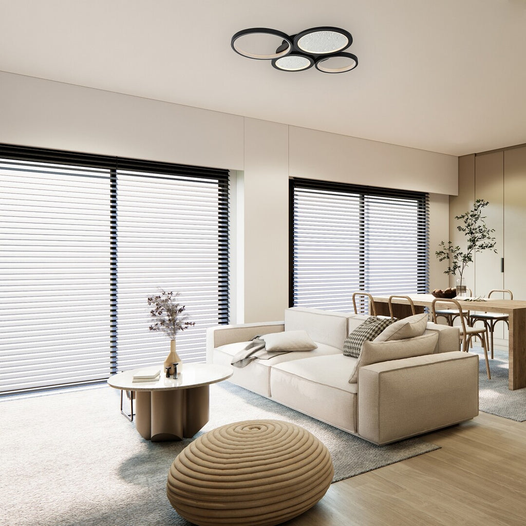 LED ceiling lamp Aranis RABALUX – 40W, with remote control and moon effect