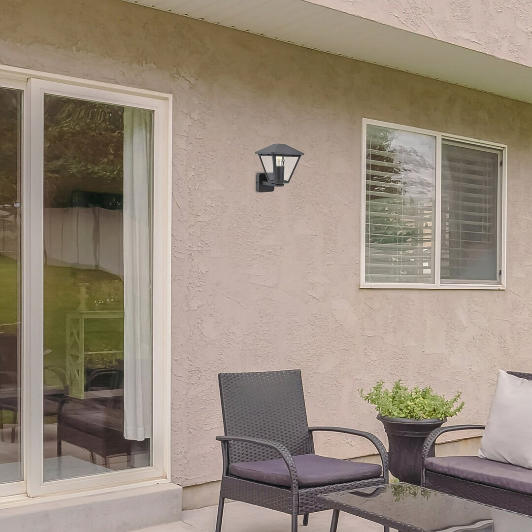 Paravento RABALUX – outdoor wall sconce in black