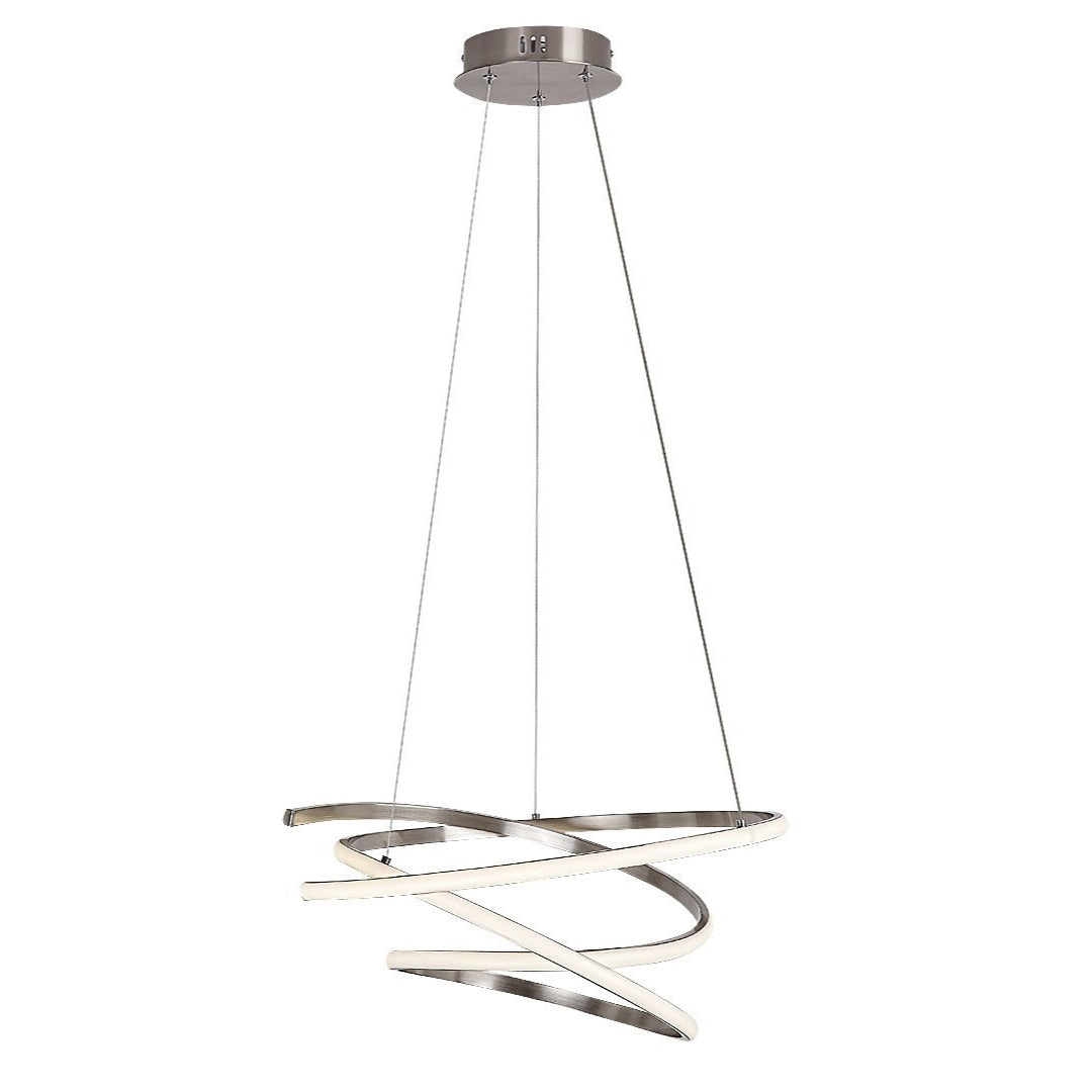 LED лампа Esilda от RABALUX – 42W, Ø50 см, с естествена бяла светлина и хромирана визия