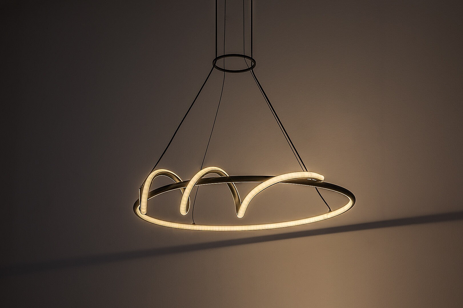 Menazi – hanging LED lamp with remote control, adjustable light and modern design | RABALUX