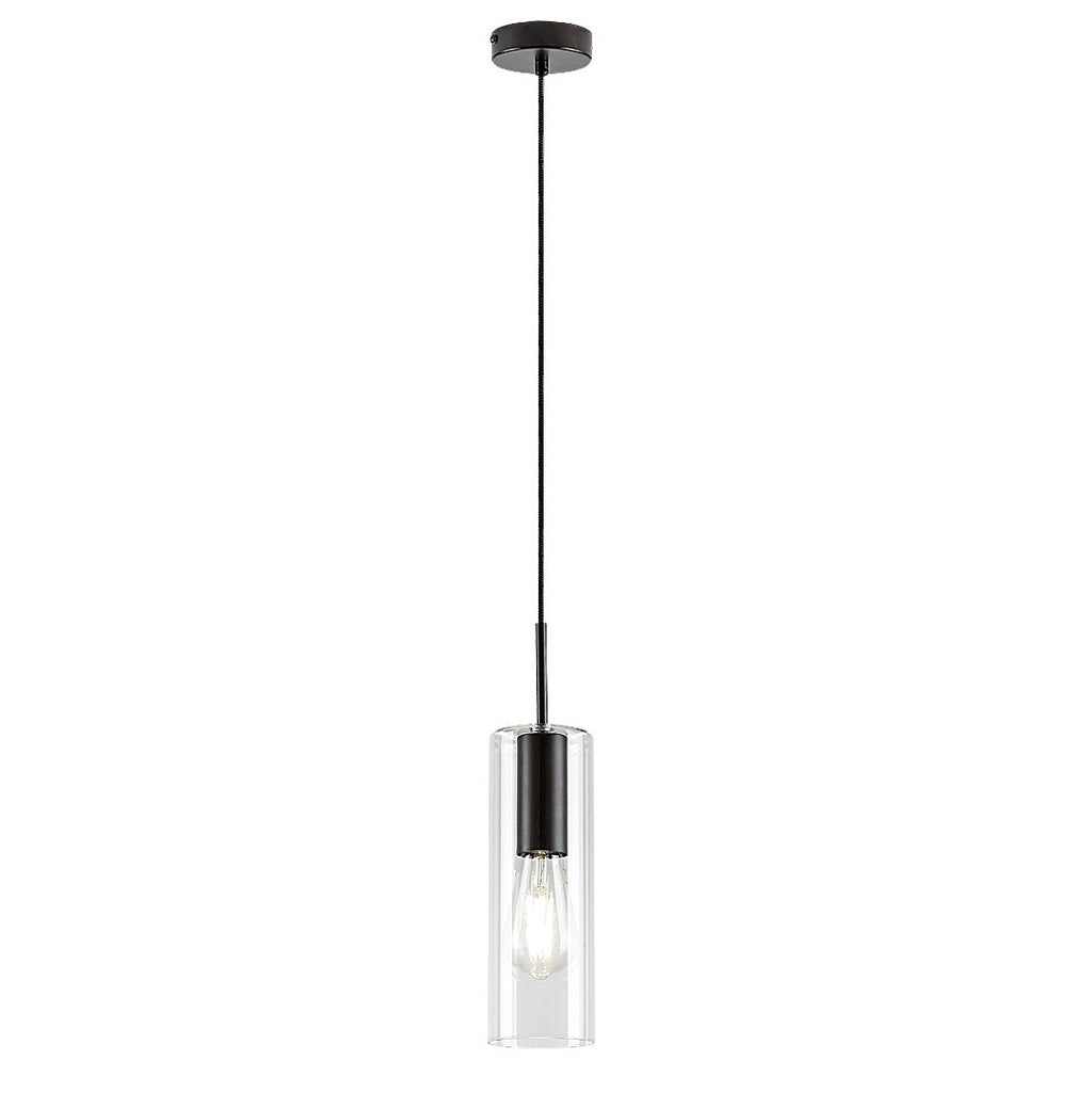 Esta RABALUX hanging lamp – modern with transparent lampshade, different colors