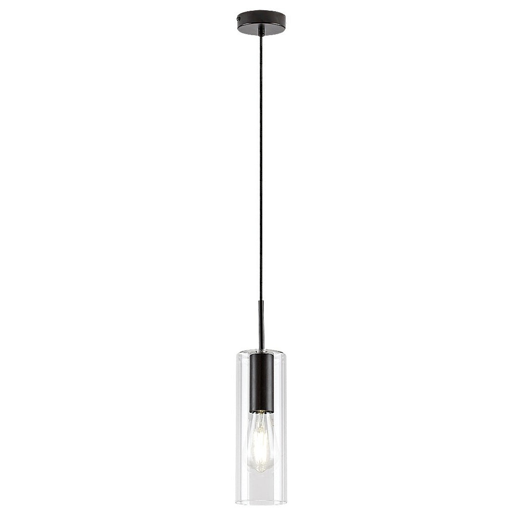 Esta RABALUX hanging lamp – modern with transparent lampshade, different colors