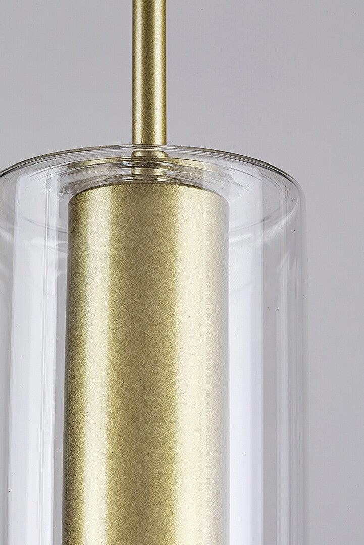 Esta RABALUX hanging lamp – modern with transparent lampshade, different colors