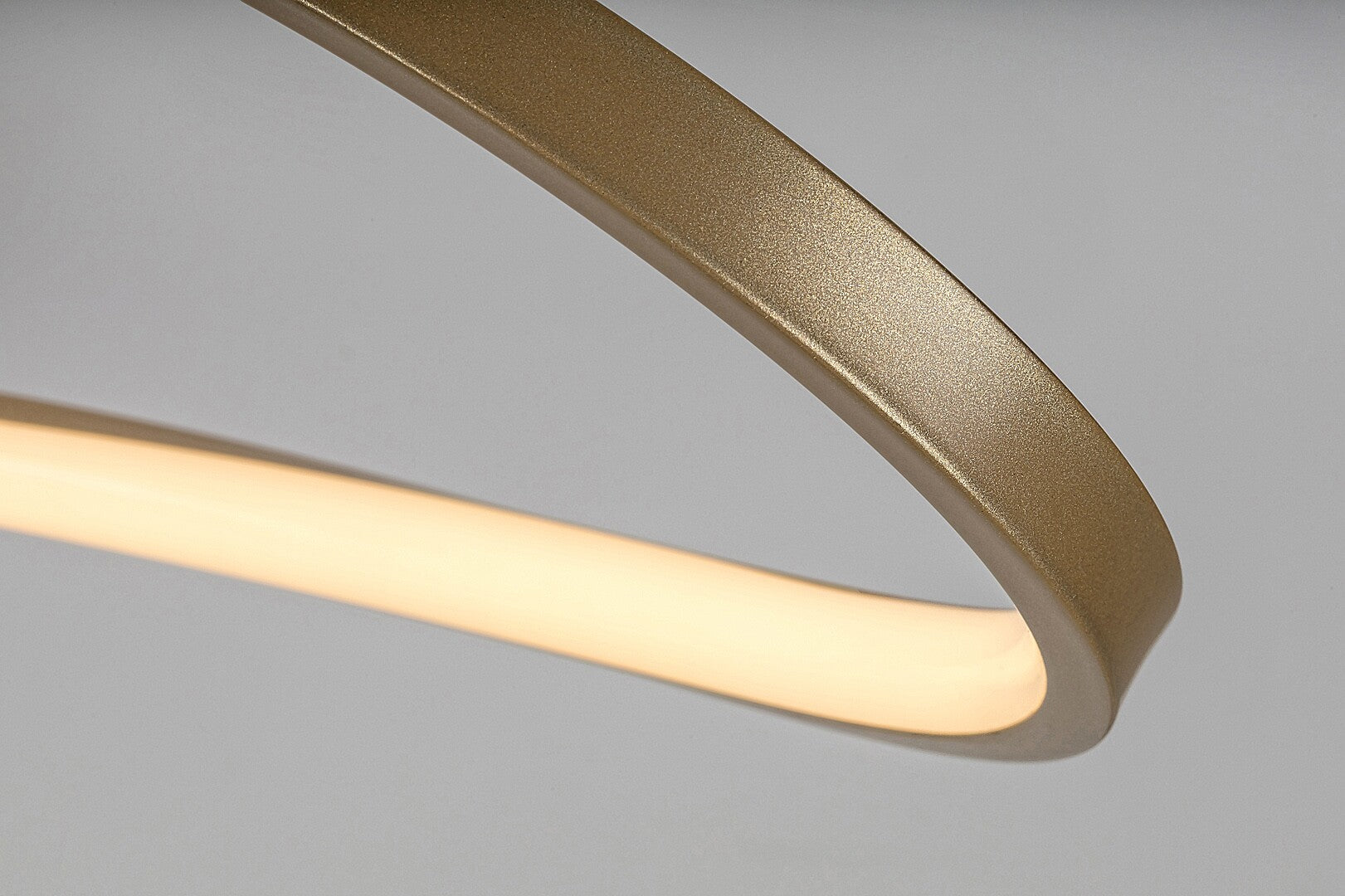 CASTIEL | Gold LED ceiling light – 30W, 3000K, modern design