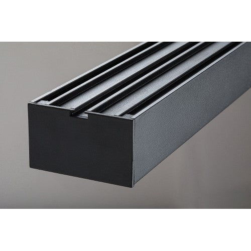 LED пендел TARIQ 72128 – черен алуминиев корпус с бял акрилен разсейвател, 30W | Rabalux