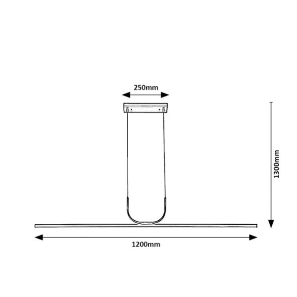 Elia LED Pendant Lamp - Chrome Modern Design