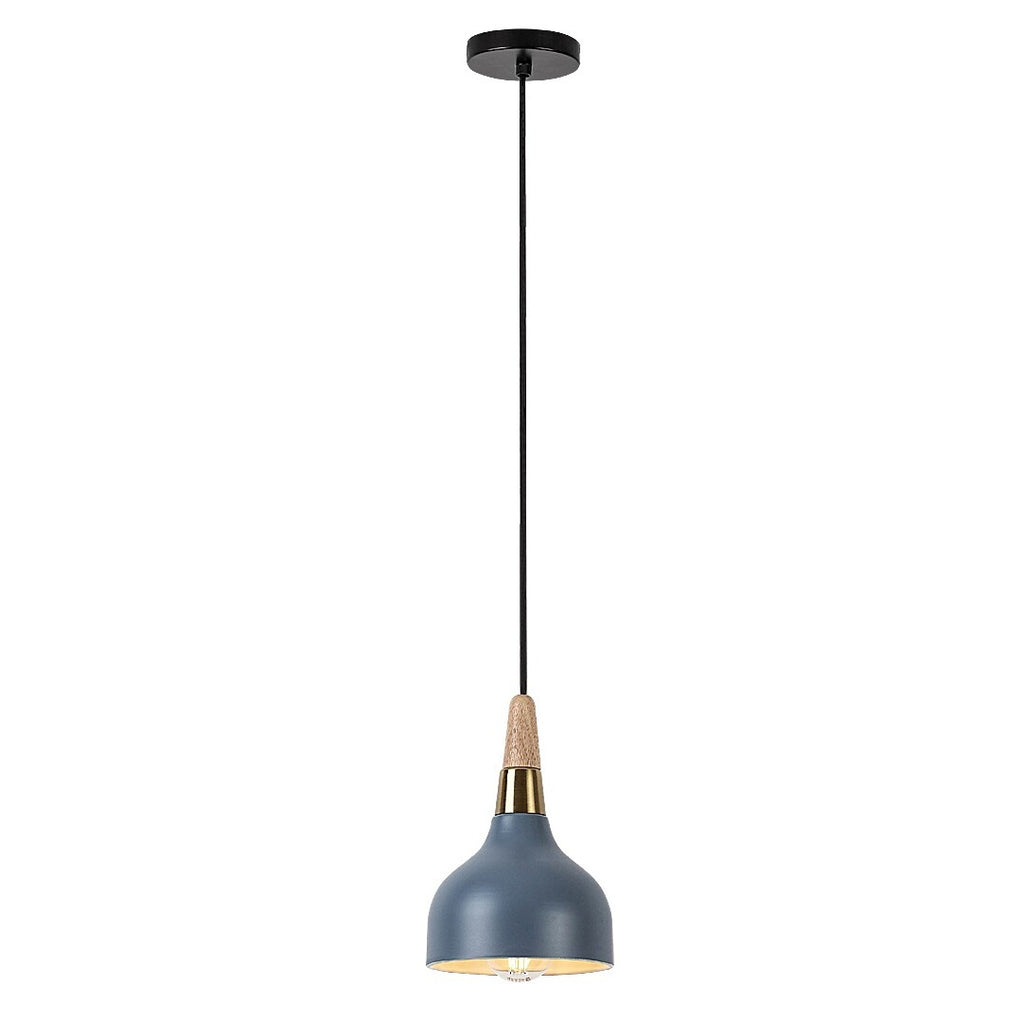 Drusilla – Grey Scandinavian-style pendant lamp with metal body | RABALUX