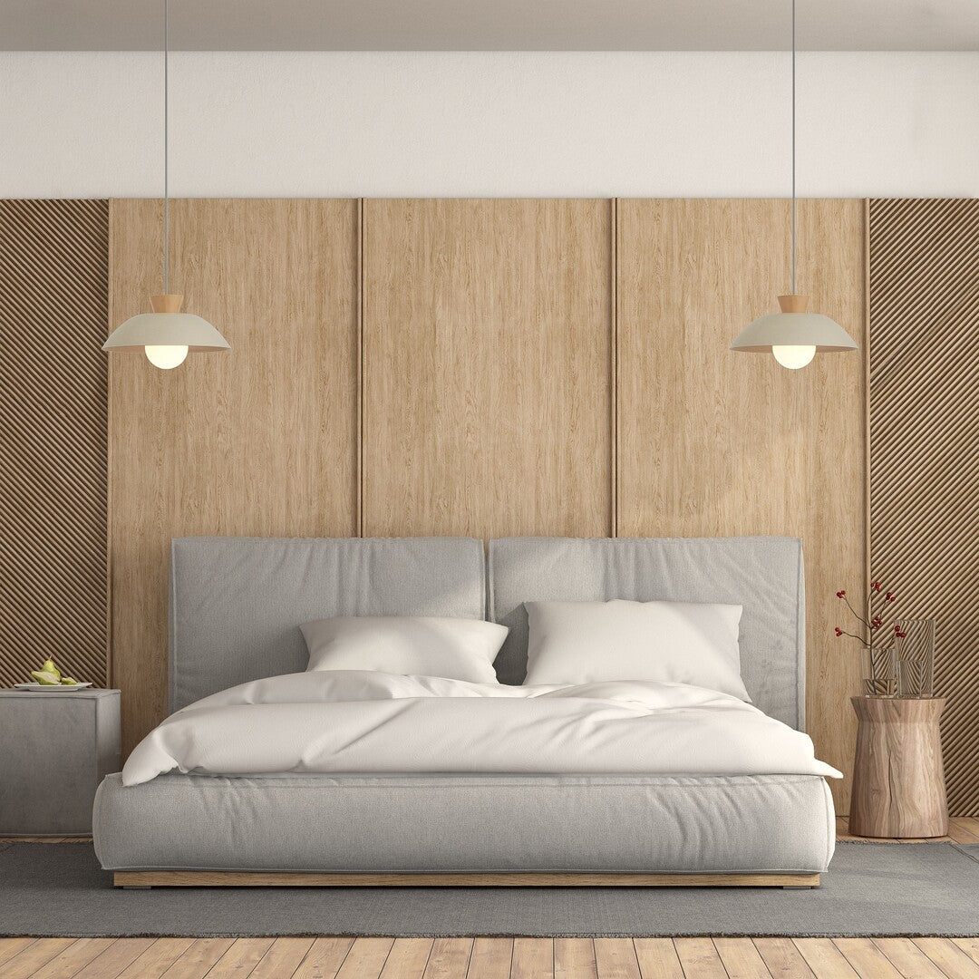 Golnar – Scandinavian-style pendant light with opal glass, G9 | RABALUX