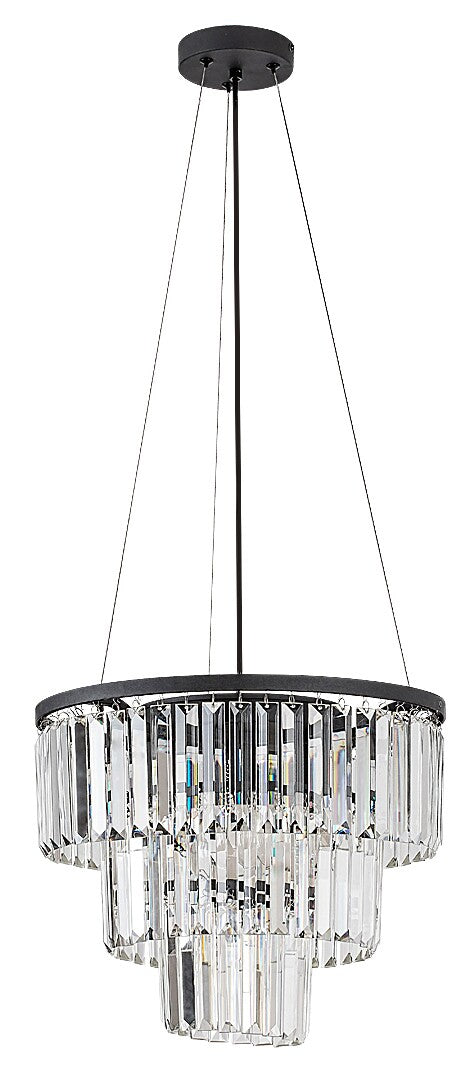 Eloisa – RABALUX pendant lamp with 3 clear glass shades