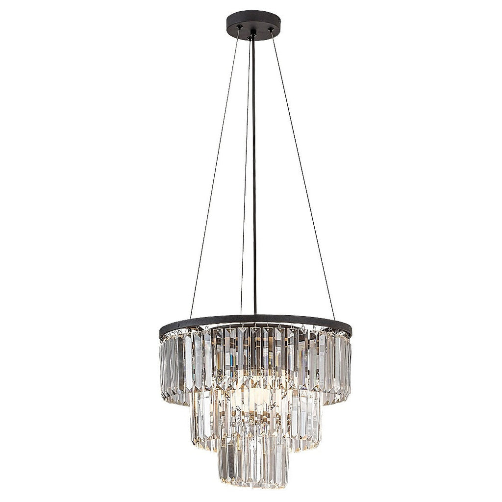 Eloisa – RABALUX pendant lamp with 3 clear glass shades