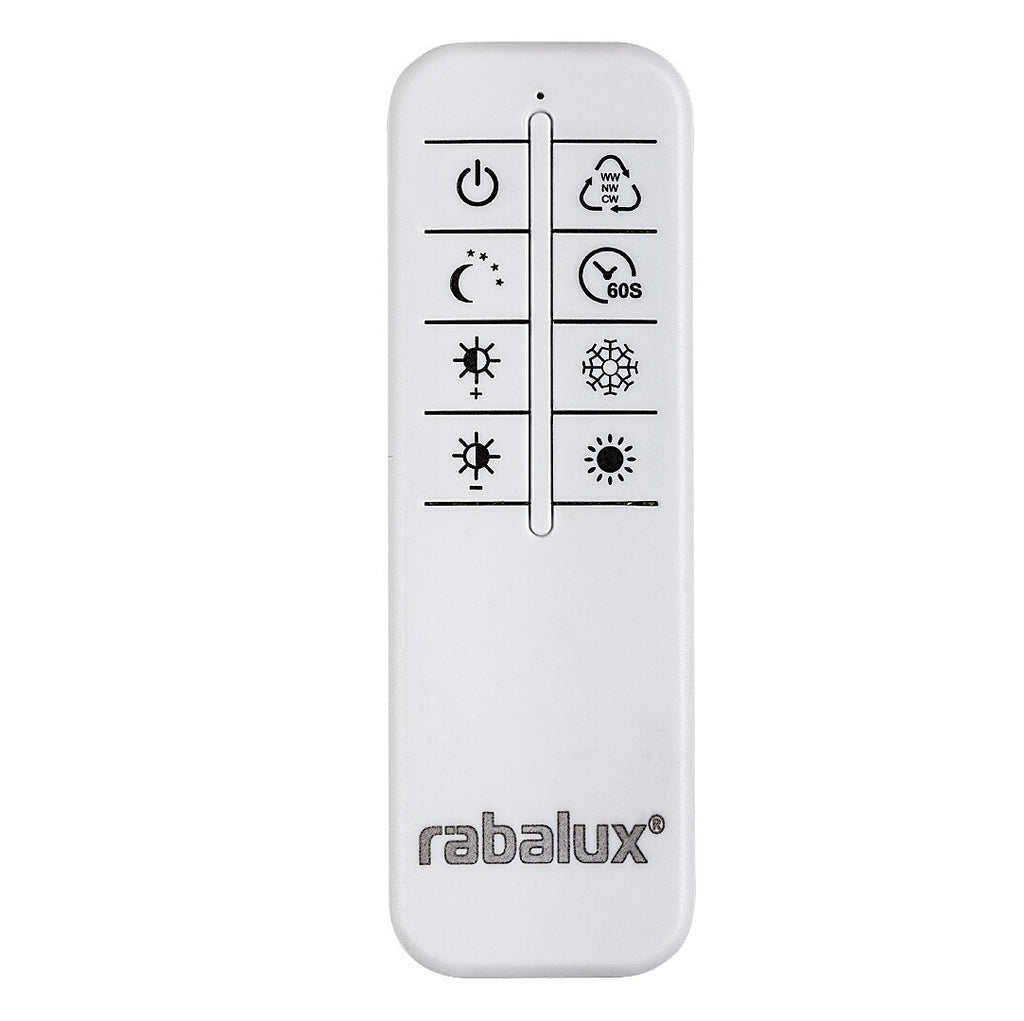 Severine – hanging LED lamp 40W, black/gold, dimmable with remote control | RABALUX