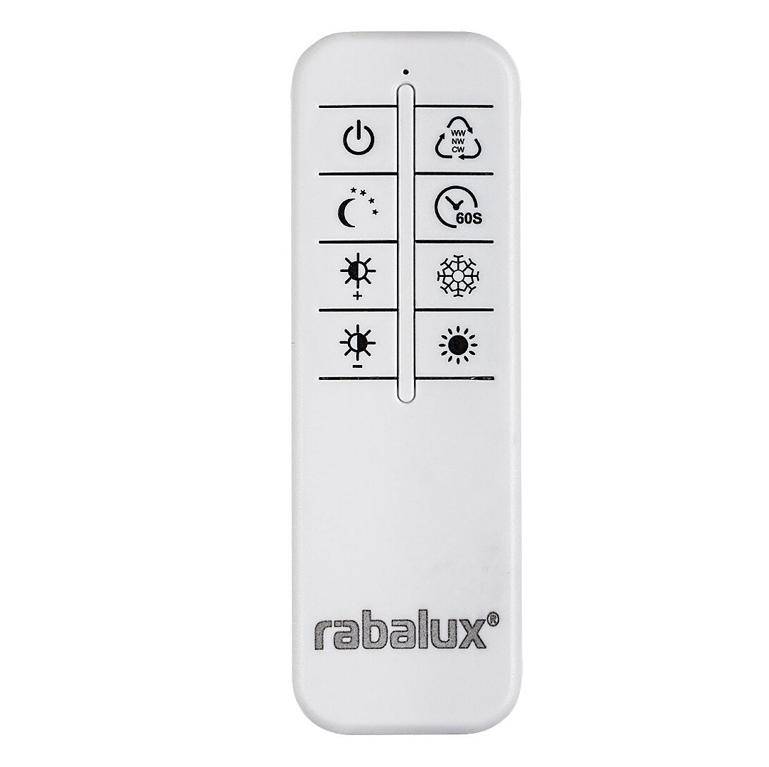 Severine – hanging LED lamp 40W, black/gold, dimmable with remote control | RABALUX