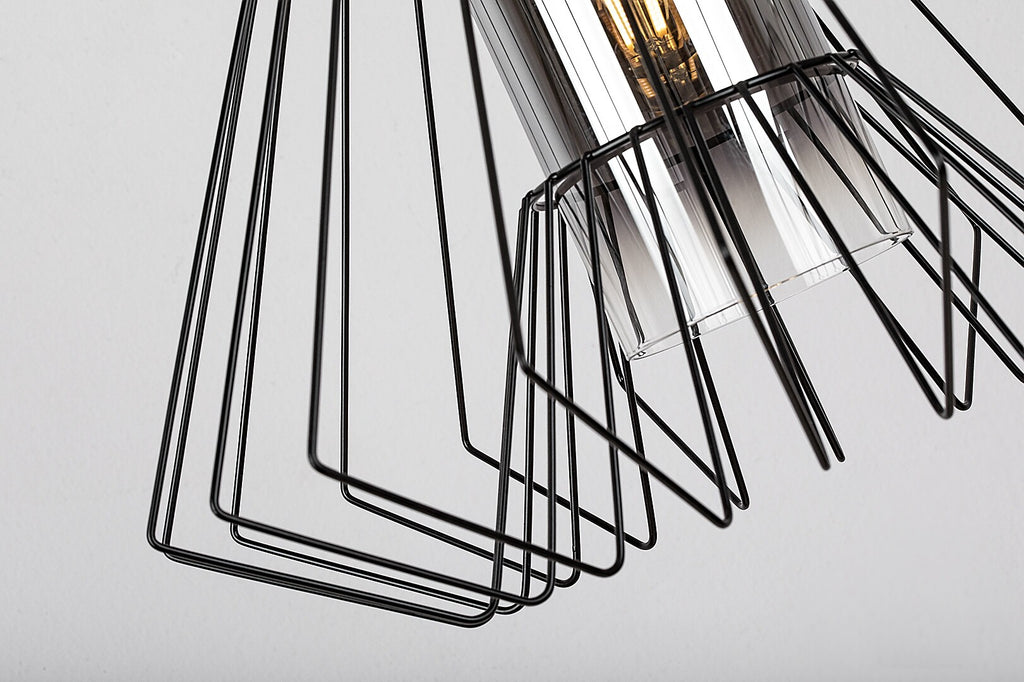 Emerencia – Industrial pendant lamp with dimmed glass, Ø40 cm | RABALUX