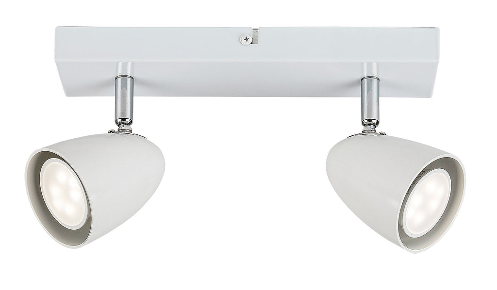 Perico RABALUX – Modern ceiling lamp, white, 2xGU10