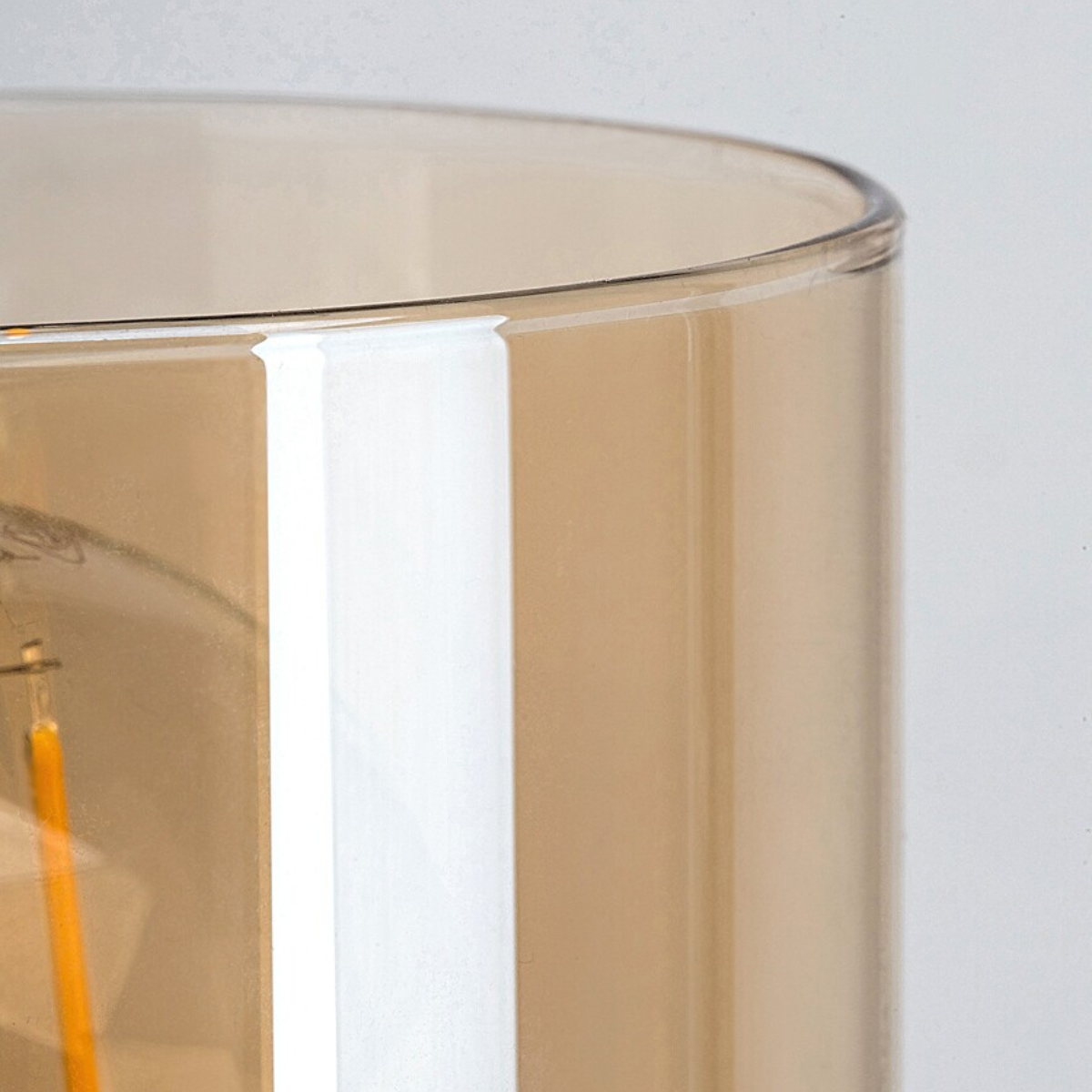 Niylah – Modern wall lamp RABALUX with amber glass shade